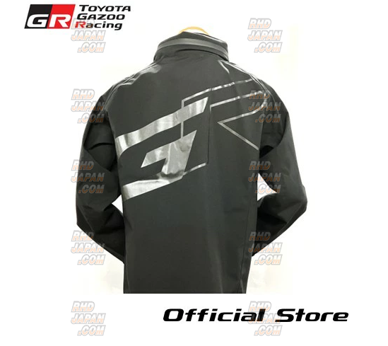 Toyota Gazoo Racing TGR Monochrome Element Rain Jacket - XL - RHDJapan